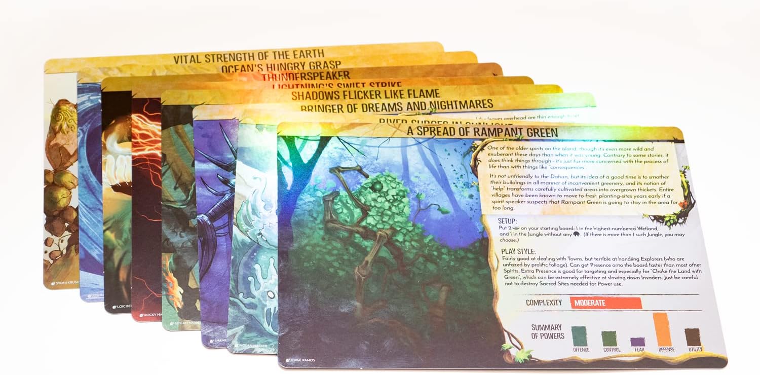 Spirit Island cards